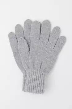 Перчатки для девочек CROCKID, К 125, цвет - серый