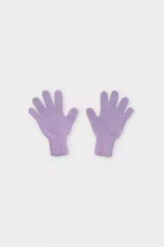 Перчатки для девочек CROCKID, КВ 10022/ш, цвет - фиолетовый