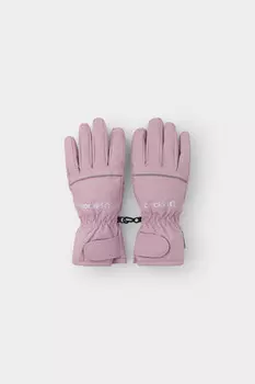 Перчатки для девочек CROCKID, ВК 10004/24/19 ГР, цвет - фиолетовый