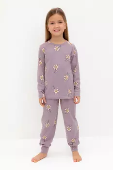 Пижама для девочек CROCKID, К 1561, цвет - розовый