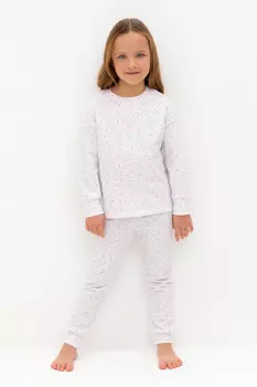 Пижама для девочек CROCKID, К 1587, цвет - фиолетовый