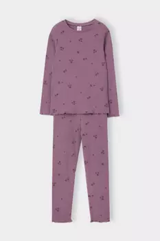 Пижама для девочек CROCKID, К 1618-1, цвет - розовый
