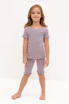 Пижама для девочек CROCKID, К 1632, цвет - розовый