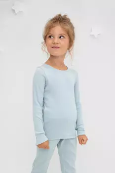 Пижама для девочек CROCKID, К 302210, цвет - голубой