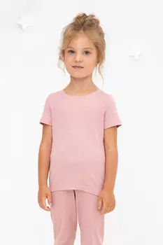 Пижама для девочек CROCKID, К 302211-1, цвет - розовый