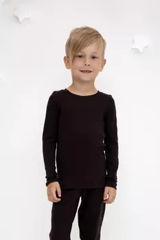 Пижама для мальчиков CROCKID, К 302210-1, цвет - черный3