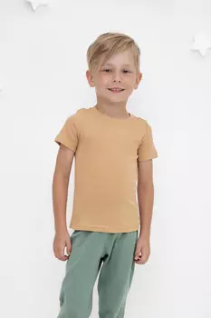 Пижама для мальчиков CROCKID, К 302211-1, цвет - коричневый