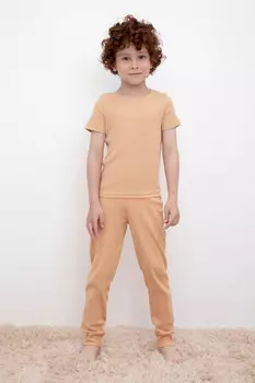 Пижама для мальчиков CROCKID, К 400600, цвет - коричневый