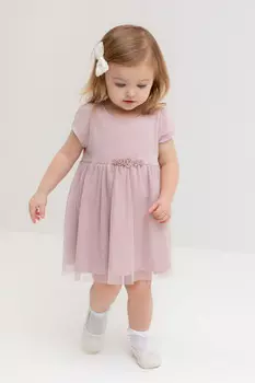 Платье для девочек CROCKID, К 5858, цвет - розовый