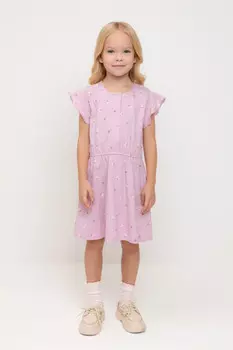 Платье для девочек CROCKID, КР 5792, цвет - розовый