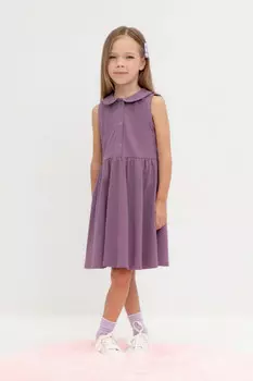 Платье для девочек CROCKID, КР 5863, цвет - бордовый