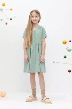 Платье для девочек CROCKID, КР 5876, цвет - минт