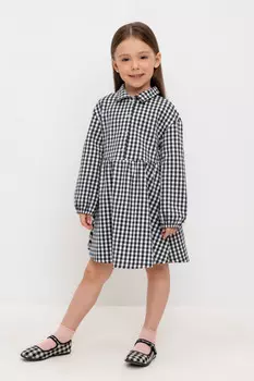 Платье для девочек CROCKID, КР 5907, цвет - серый