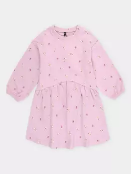 Платье для девочек CROCKID, КР 5922-1, цвет - розовый