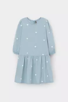 Платье для девочек CROCKID, КР 5931-1, цвет - синий