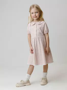 Платье для девочек CROCKID, КР 5932, цвет - розовый
