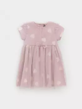 Платье для девочек CROCKID, КР 5939, цвет - розовый