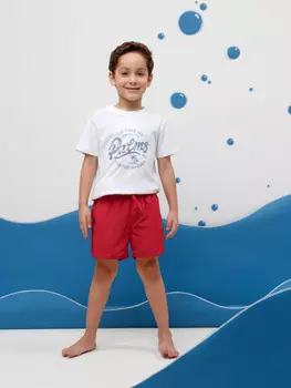 Плавки для мальчиков CROCKID, ТК 19007/3 ФВ, цвет - красный