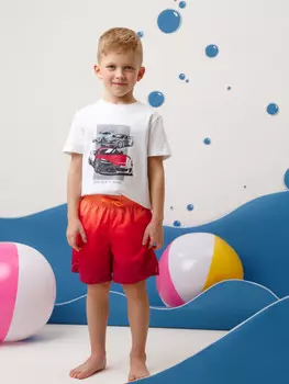 Плавки для мальчиков CROCKID, ТК 19008/4 ФВ, цвет - оранжевый