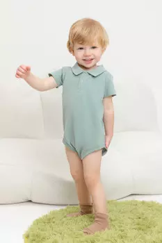 Полукомбинезон для мальчиков CROCKID, КР 6464, цвет - минт