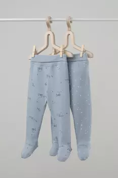 Ползунки для новорожденных CROCKID, К 400220-2уп, цвет - светло-бежевый