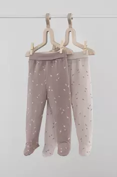 Ползунки для новорожденных CROCKID, К 400220-2уп, цвет - бежевый