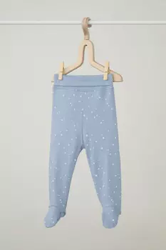 Ползунки для новорожденных CROCKID, К 400220, цвет - светло-голубой