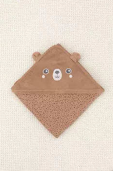 Простынка для новорожденных CROCKID, К 8500, цвет - коричневый