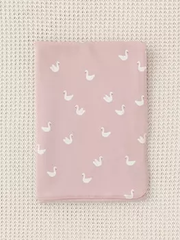 Простынка для новорожденных CROCKID, К 8512, цвет - розовый