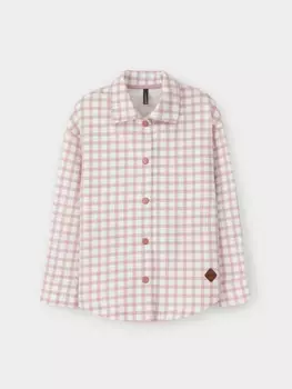 Рубашка для девочек CROCKID, КР 302567-1, цвет - розовый