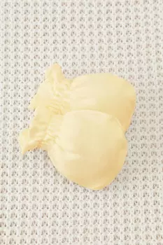 Рукавички для новорожденных CROCKID, К 8506, цвет - желтый