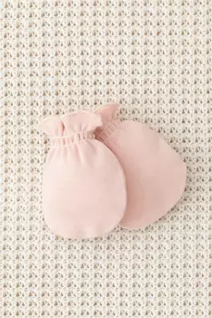 Рукавички для новорожденных CROCKID, К 8506, цвет - розовый