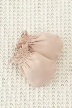 Рукавички для новорожденных CROCKID, К 8506, цвет - светло-бежевый