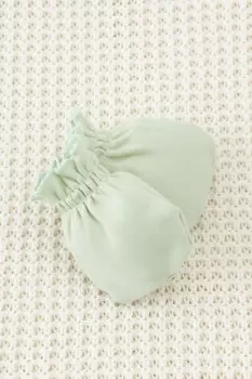 Рукавички для новорожденных CROCKID, К 8506, цвет - голубой