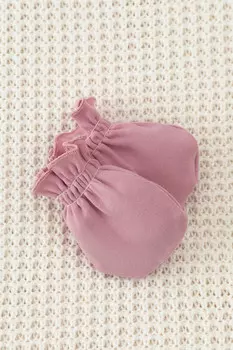 Рукавички для новорожденных CROCKID, К 8506, цвет - розовый