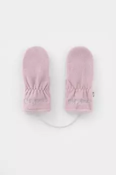 Рукавицы для девочек CROCKID, ФЛ 10000/25/65 ГР, цвет - розовый