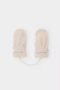 Рукавицы для девочек CROCKID, ФЛ 10000/25/53 ГР, цвет - светло-бежевый