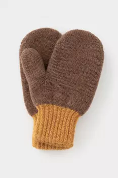 Рукавицы для девочек CROCKID, КВ 10025/ш, цвет - бежевый