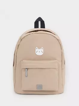 Рюкзак для девочек CROCKID, АКС 1006/17 ГР, цвет - бежевый