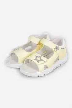 Сандалии для девочки для девочек Nordman, 2-1131-E02, цвет - желтый