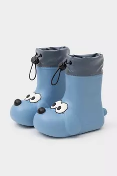 Сапоги резиновые детские для мальчиков CROCKID, КО 40001, цвет - голубой