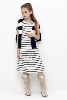 Сарафан для девочек CROCKID, КР 5803, цвет - светло-бежевый