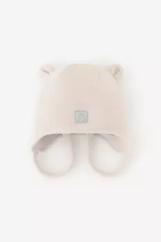 Шапка для девочек CROCKID, ФЛ 80012/25/4 ГР, цвет - бежевый