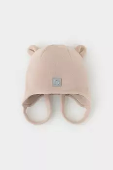 Шапка для девочек CROCKID, ФЛ 80012/2 ГР, цвет - светло-бежевый
