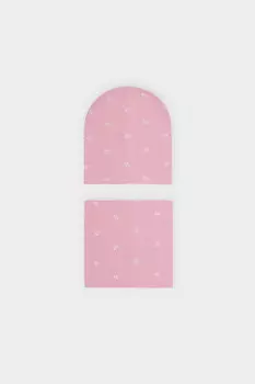 Шапка для девочек CROCKID, К 8125, цвет - розовый