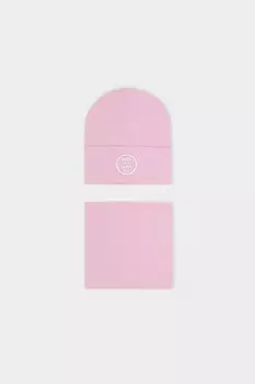 Шапка для девочек CROCKID, К 8149/24, цвет - розовый