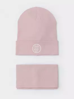 Шапка для девочек CROCKID, К 8149/25, цвет - розовый