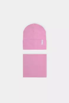 Шапка для девочек CROCKID, К 8149, цвет - розовый