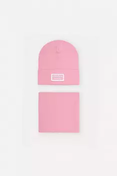Шапка для девочек CROCKID, К 8149, цвет - розовый