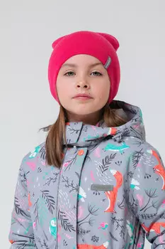 Шапка для девочек CROCKID, КВ 20159/21ш, цвет - красный